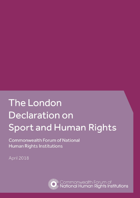 London Declaration On Sport And Human Rights CFNHRI london-declaration-on-sport-and-human-rights-cfnhri